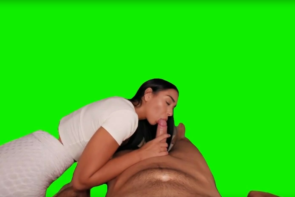 Black Angel Erotic Massage in Stunning VR - Image 1