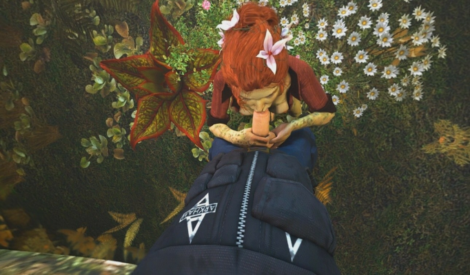 Poison Ivy's Wild Yard Time: DC Comics XXX Parody - Image 1