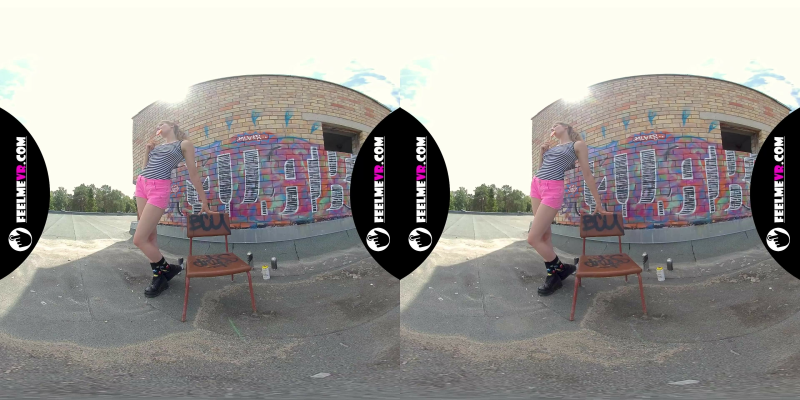 Blizard In Virtual Reality Nude Teenager Session Backstage Video - Image 1