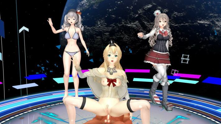 Kashima Sexy Dance in Kantai Collection Parody - Image 1